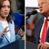 Kamala Harris Donald Trump Labor Day Campaigns