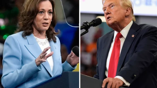 Kamala Harris Donald Trump Labor Day Campaigns