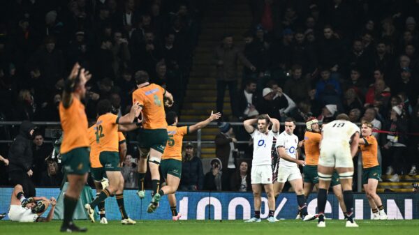 Australia rugby victory over England